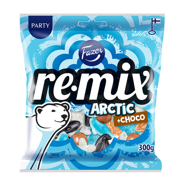 Remix Arctic +choco karkkipussi 300g - Fazer Store