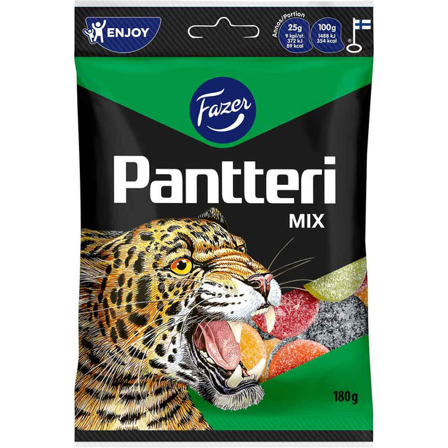 Pantteri Mix 180 g - Fazer Store FI