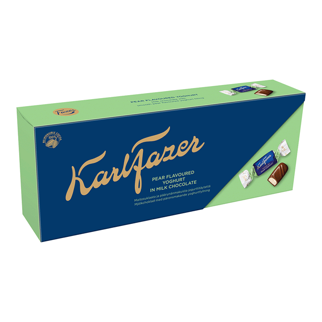 Karl Fazer Päärynäjogurtti konvehtirasia 270 g - Fazer Store