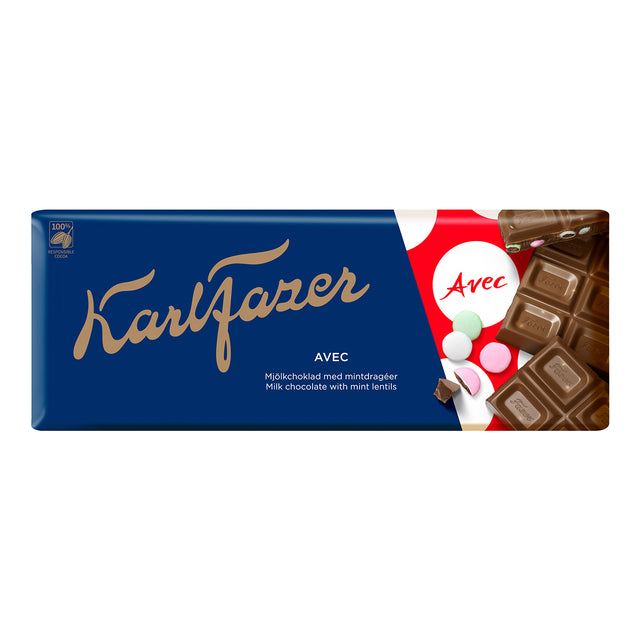 Karl Fazer Avec 200 g suklaalevy - Fazer Store