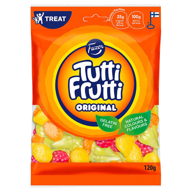 Tutti Frutti Original 120 g natural colours - Fazer Store