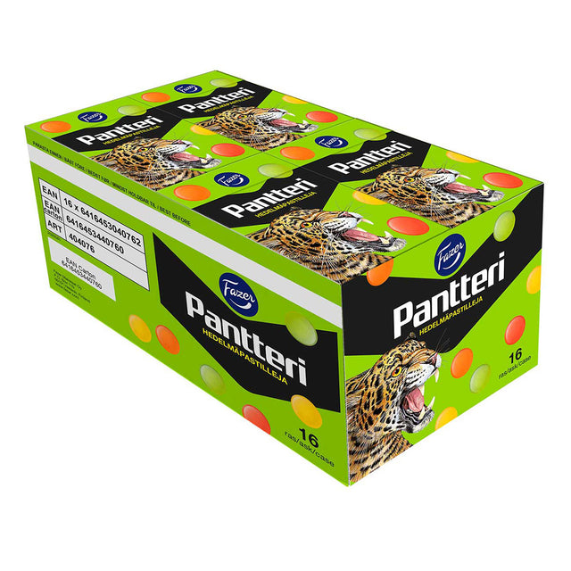 Pantteri hedelmäpastillirasia 70g