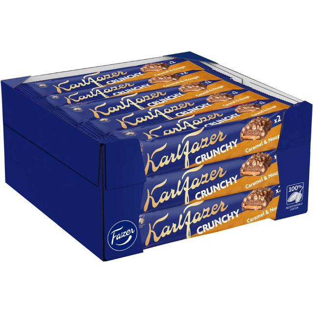 Karl Fazer Crunchy 55 g suklaapatukka - Fazer Store