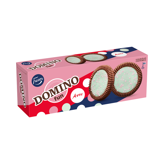 Domino Fun Avec herkuttelukeksi 120 g - Fazer Store