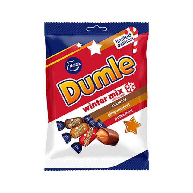 Dumle winter mix karkkipussi 180g