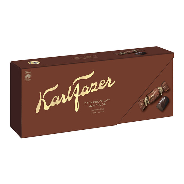 Karl Fazer Tumma suklaa 47 % cocoa 270 g - Fazer Store