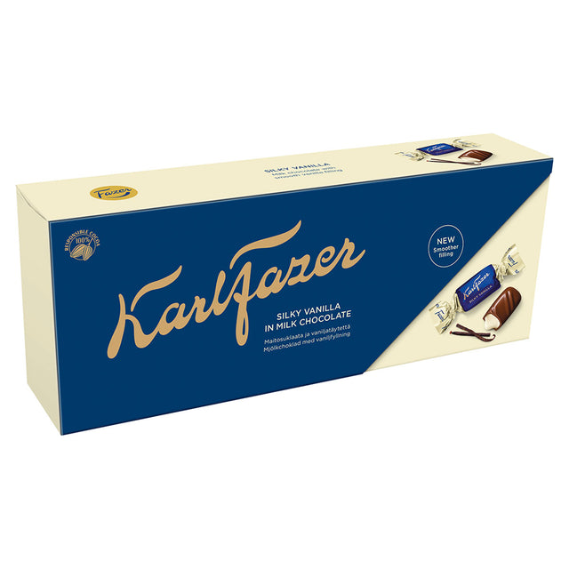 Karl Fazer Silky Vanilla suklaakonvehti 270g - Fazer Store