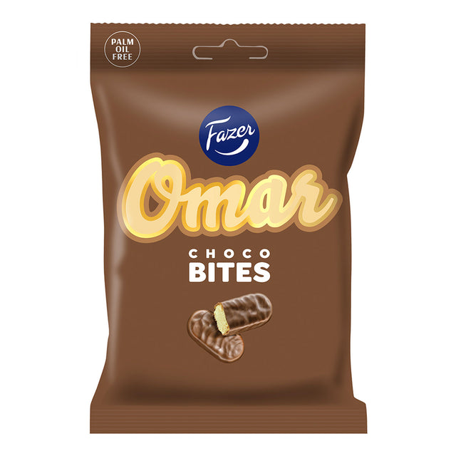 Omar Choco Bites pussi 120g - Fazer Store
