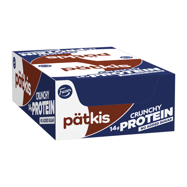 Pätkis Crunchy Protein patukka 45g 15 kpl - Fazer Store