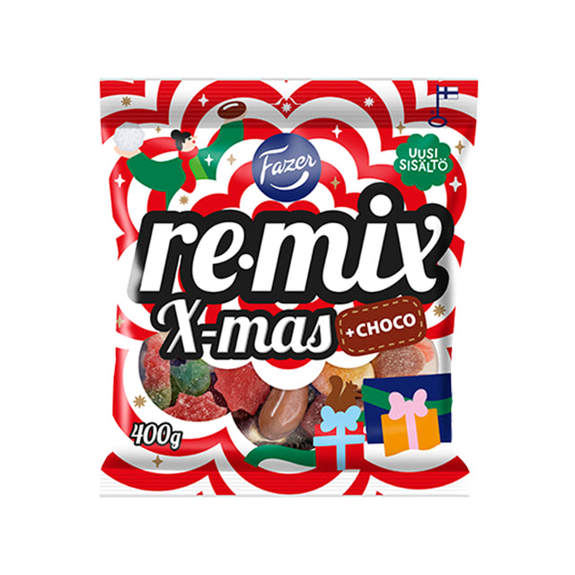 Remix Xmas +choco karkkipussi 400g