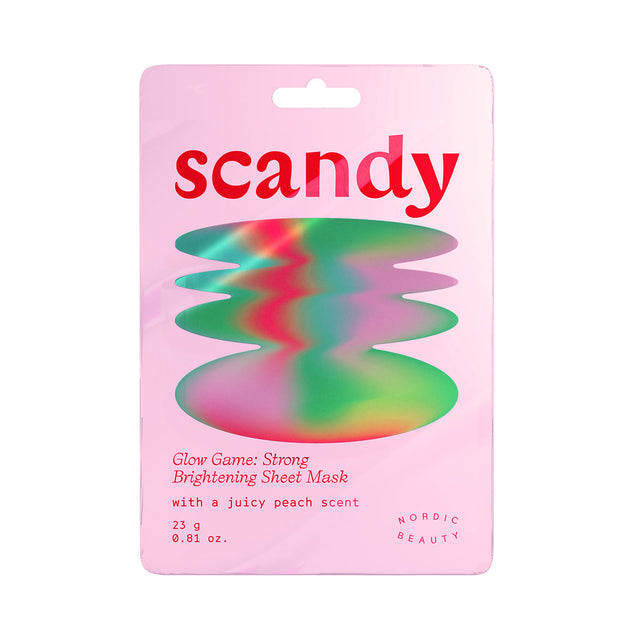 Scandy Glow Game: Strong Brightening Sheet Mask