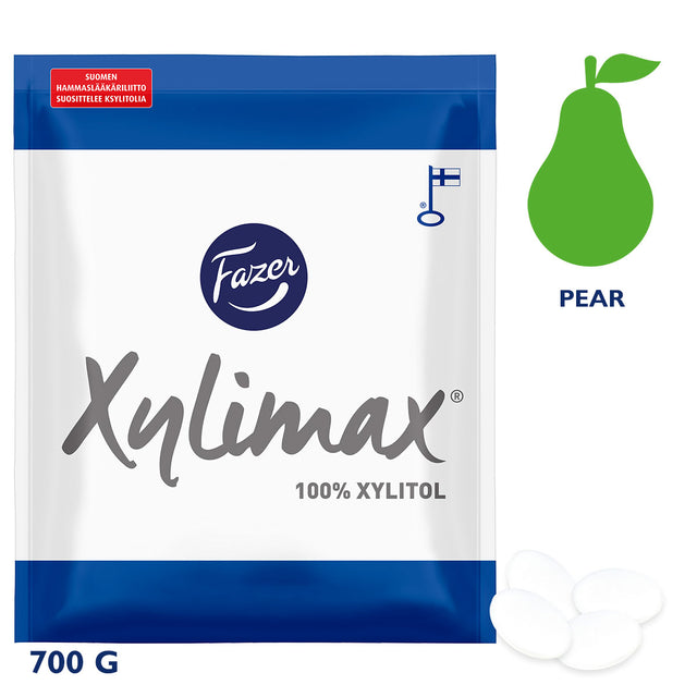 Xylimax Päärynä täysksylitolipastilli 700 g - Fazer Store
