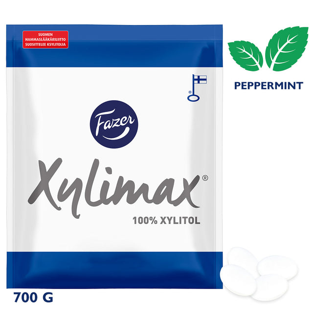 Xylimax Piparminttu täysksylitolipastilli 700 g - Fazer Store