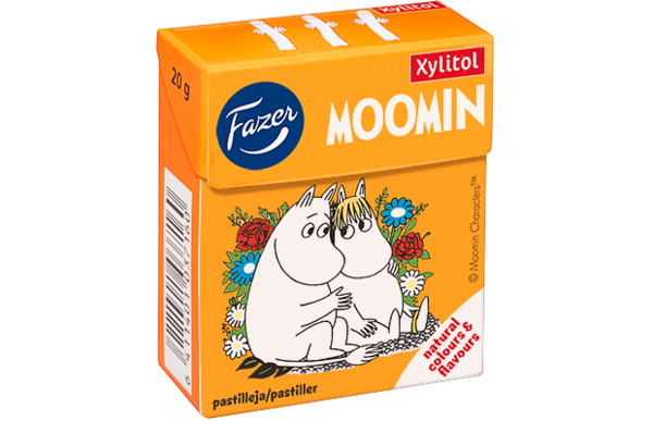 Moomin Xylitol pastilleja 20 g - Fazer Store FI