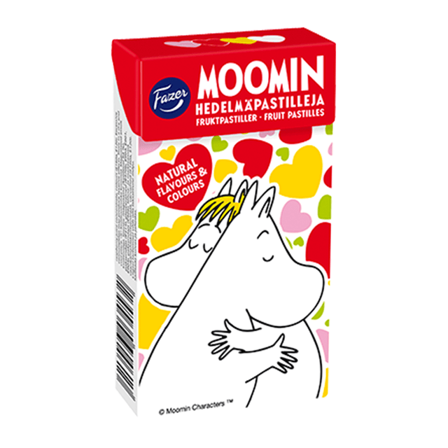 Fazer Moomin hedelmäpastilli 40 g - Fazer Store