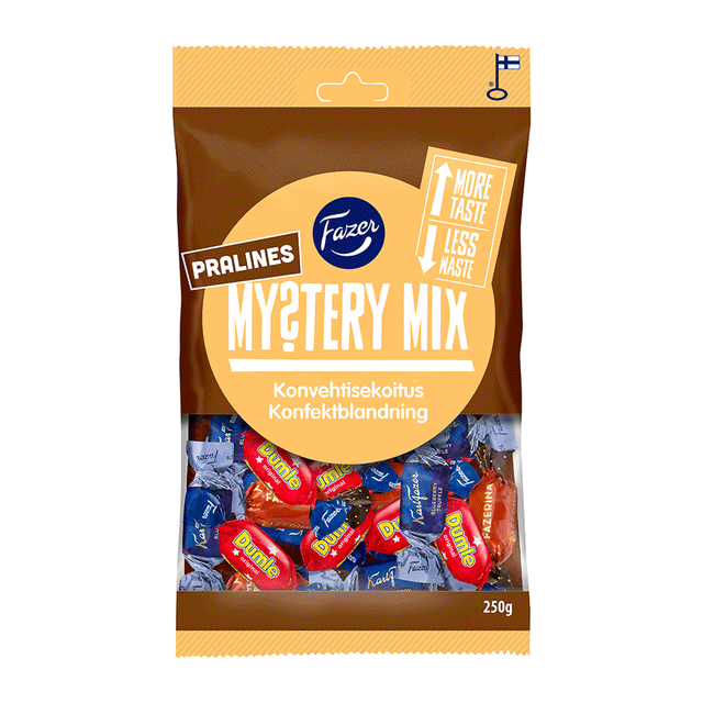 Fazer Mystery Mix Choco jogurtti suklaakonvehtipussi 250g - Fazer Store