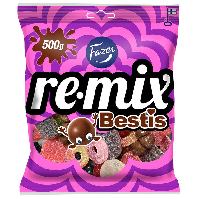 Remix Bestis 500g karkkipussi - Fazer Store